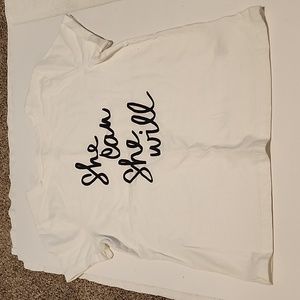 She Can, She Will Graphic Tee